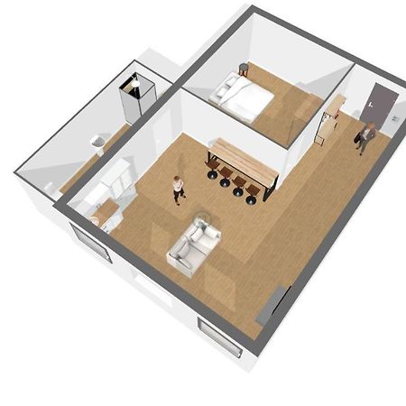 Apartament Hyper Centre - Wifi Fibre Gratuit - Jergweloh - Le Parisien Caen Zewnętrze zdjęcie