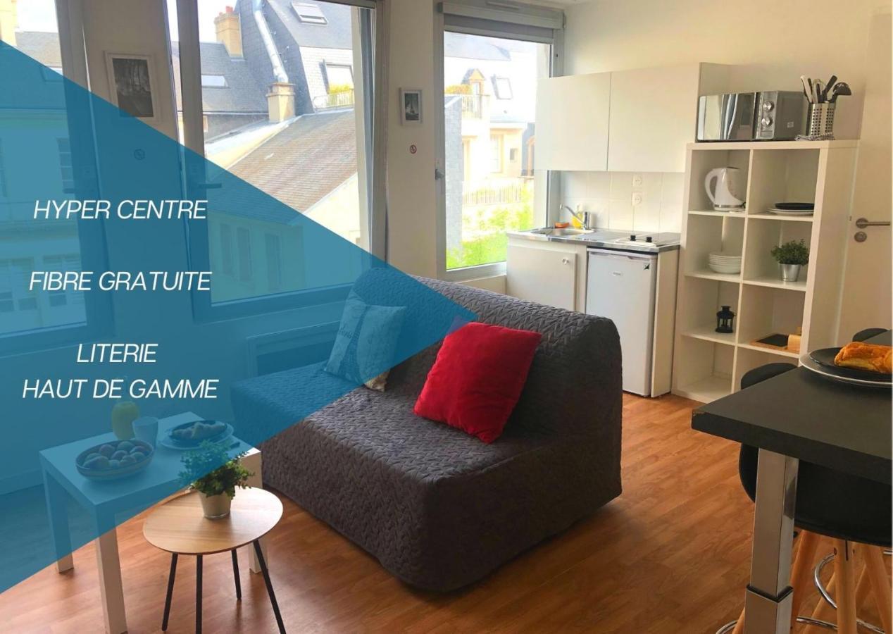 Apartament Hyper Centre - Wifi Fibre Gratuit - Jergweloh - Le Parisien Caen Zewnętrze zdjęcie