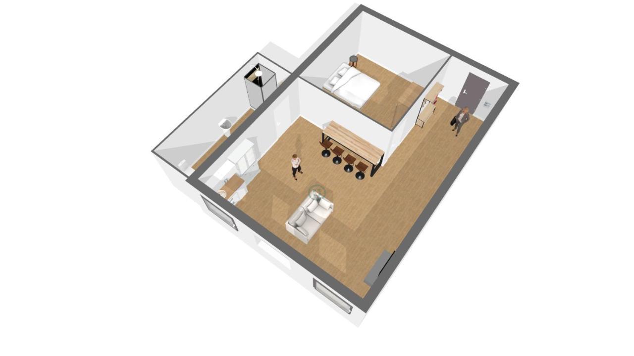 Apartament Hyper Centre - Wifi Fibre Gratuit - Jergweloh - Le Parisien Caen Zewnętrze zdjęcie
